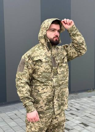 Тактична піксельна куртка ріп стоп чоловіча парка весна осінь штурмова куртка для військовослужбовця5 фото