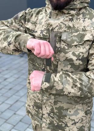 Тактична піксельна куртка ріп стоп чоловіча парка весна осінь штурмова куртка для військовослужбовця8 фото