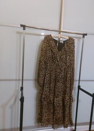 Леопардова сукня river island