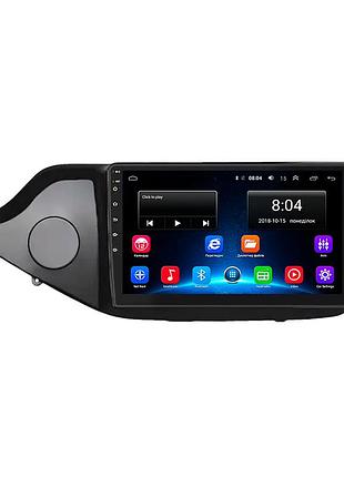 Штатная магнитола lesko для kia ceed ii рестайлинг 2015-2018 экран 9" 2/32gb wi-fi gps base