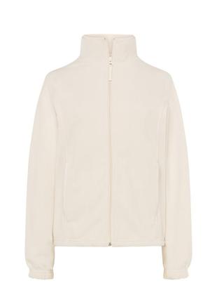 Флисовый свитер jhk polar fleece lady, размер xxl, женский батник, без капюшона, кремовый