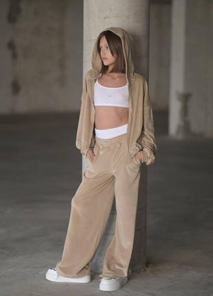 Велюровий спортивний костюм підлітковий на дівчинку