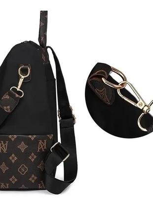 Женский молодежный рюкзак повседневный luissante серый