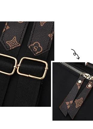 Женский молодежный рюкзак повседневный luissante серый