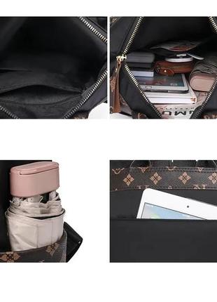 Женский молодежный рюкзак повседневный luissante серый