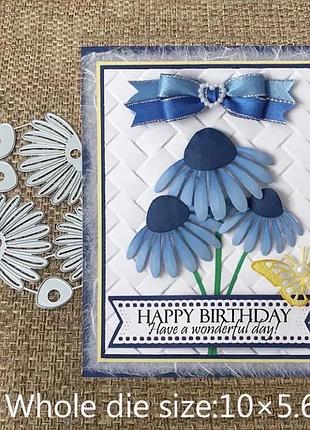 Ножі для скрапбукінгу квіти