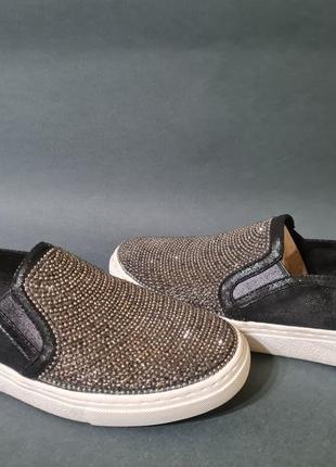 Skechers street goldie diamond wishes slip on 38.5р. 25см сліпони жіночі