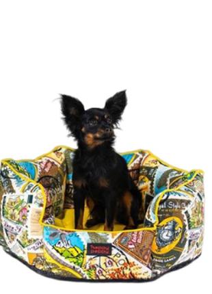 Лежак для собак и котов happy peppy (хэппи пеппи) voyage business