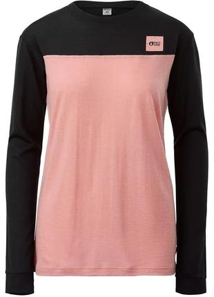 Реглан женский picture organic malyn women l черный-розовый
