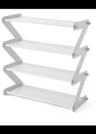 Полиця для взуття на 8-10 пар стелаж стійка органайзер для взуття