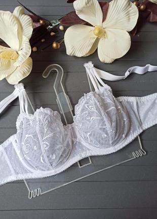 Роскошный полупрозрачный бюстгальтер с мягкими чашечками! 75d