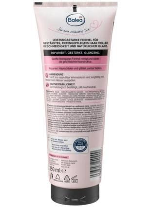 Профессиональный шампунь для ломких и структурно поврежденных волос balea professional...