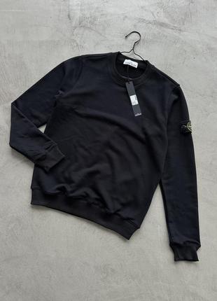 Черный свитшот стон айленд stone island
