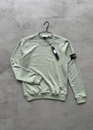 Свитшот спон айленд stone island мужская кофта без капюшона