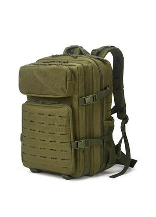 Рюкзак штурмовий vik-tailor molle laser cut 45l олива