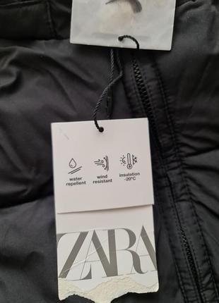 Пуховик zara пух перо7 фото