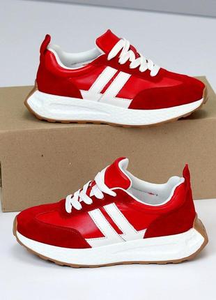 Кросівки "martina" жіночі червоні  22251