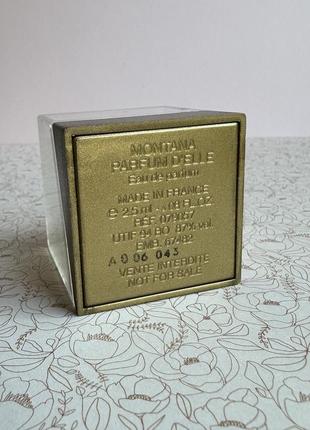 Montana parfum d'elle парфюмированная вода оригинал миниатюра