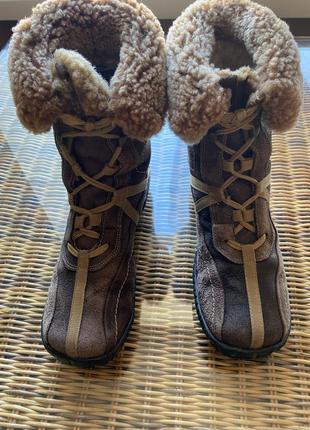 Зимові шкіряні черевики fun&co оригінал