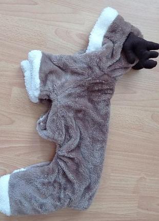 Одяг для песика, олень, костюм собачці