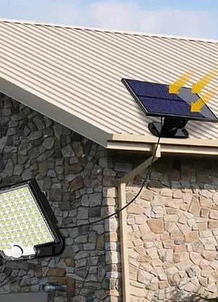 Сонячні led прожектори з датчиком руху для вашої безпеки та комфорту, комплект із 2шт