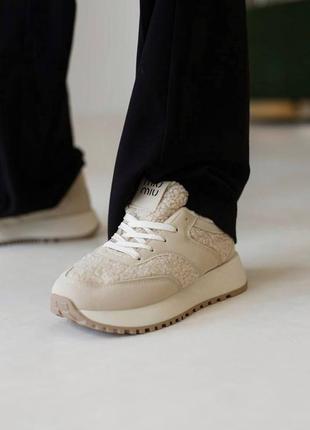 New🔥зимние кроссовки тедди
