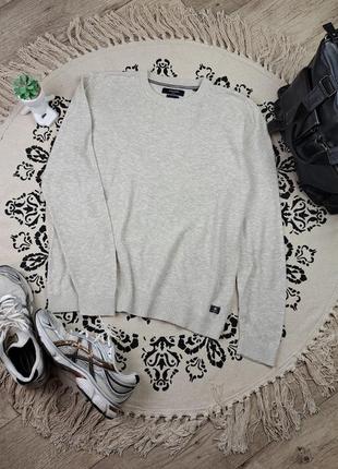 Брендовый стильный натуральный свитер джемпер jack & jones🤍