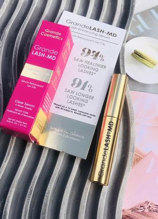 ✔️ оригінал сироватка для росту вій grandelash md enhancing serum