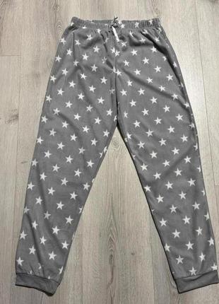 Женские флисовые пижамные штаны разм.l/xl