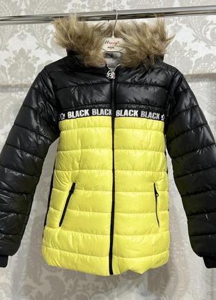 Курточка с капюшоном деми турция унисекс