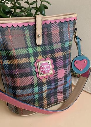 Модна яскрава брендовий якісна сумка dooney & bourke оригінал якість!