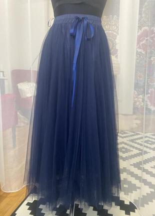 Довга фатинова спідниця