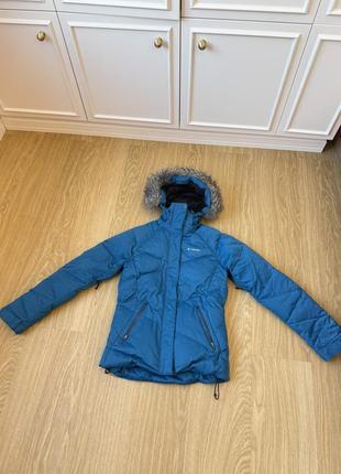 Columbia omni heat пуховик, xs зимний