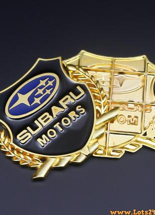 Авто значок subaru motors наклейка на машину двери авто значки марки машин наклейки на бампер стекло капот