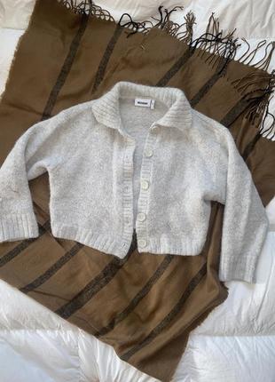 Шерстяний альпака кардинал кофта оригінал шерсть вовна шерстяной кардиган