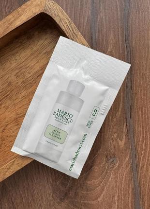 Гель для умывания против акне и пигментных пятен mario badescu acne facial cleanser