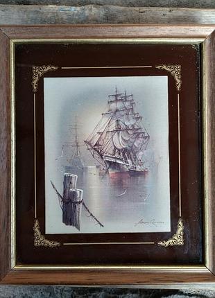 Картина andres orpinas гравюра