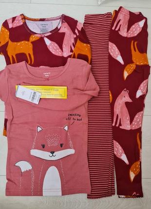 Хлопковая пижама carters