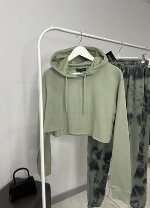 Худи кроп 36 р. prettylittle thing 9