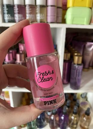 Парфумований спрей для тіла victoria’s secret pink fresh & clean