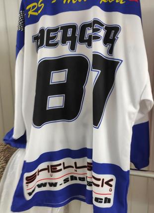 Спорт фірмова хокейна футболка s.c albatros berger.швейцарія .хл