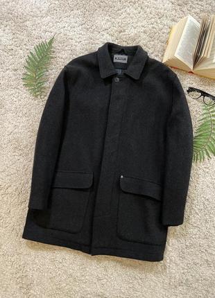 Утеплене вовняне пальто melka