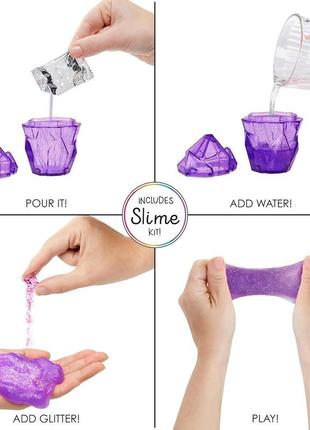 Лялька рейнбоу хай віолетта зі слаймом rainbow high violet slime ігровий набір з лялькою вайолет4 фото