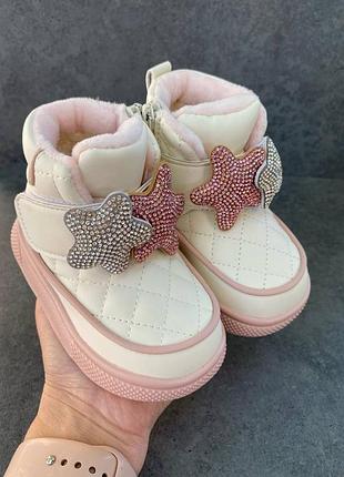 Зимние ботинки для девочек