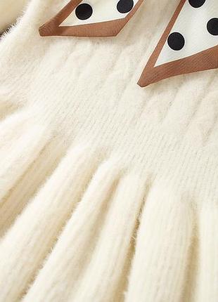 Вязаные красивые платья для девочек (21) 6