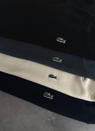 Чоловічий стильний теплий світер светр lacoste 2