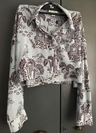 Сорочка укорочена oversize