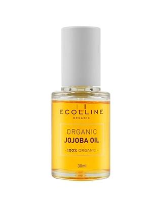 Органічна 100% олія  жожоба  ecolline organic jojoba oil