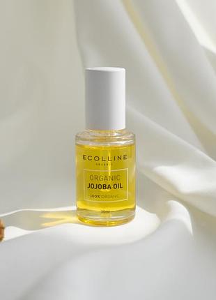 Органическое 100% масло жожоба ecolline organic jojoba oil