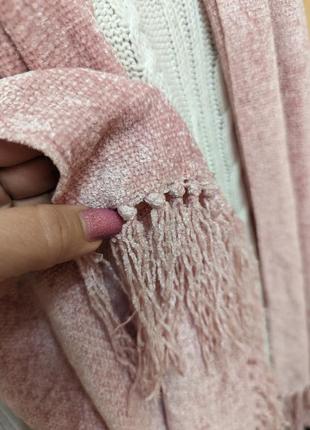 Оксамитовий велюровий шарф жіночий7 фото